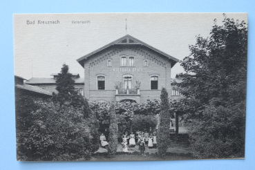 Ansichtskarte AK Bad Kreuznach 1909 Victoriastift Victoria Stift Mädchen Gebäude Architektur Ortsansicht Rheinland Pfalz